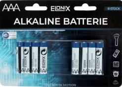 Elonix Batterie AAA/Micro (LR03) 8er Pack