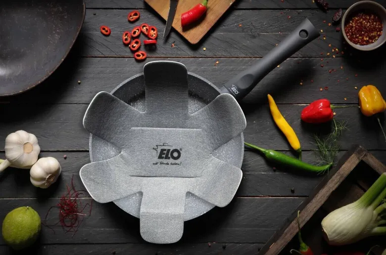ELO Pfanne grau Aluminium D: ca. 24 cm
