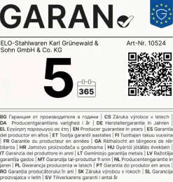 ELO Pfanne schwarz Aluminium