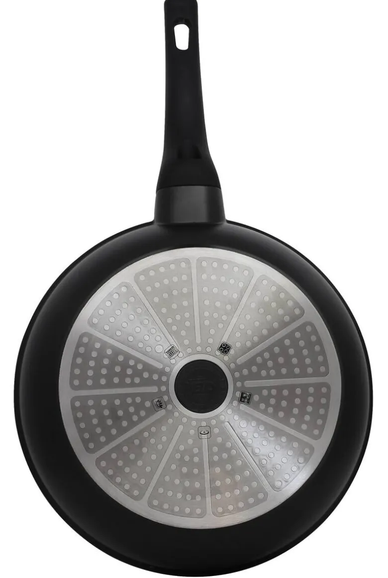 ELO Pfanne schwarz Aluminium