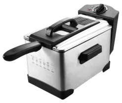 Elta Edelstahl-Fritteuse DF-2100.3 schwarz Edelstahl B/H/T: ca. 18x25x33 cm ca. 3 l
