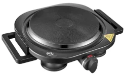 Elta Einzelkochplatte EKP-105 schwarz Metall B/H/T: ca. 27x8x26 cm