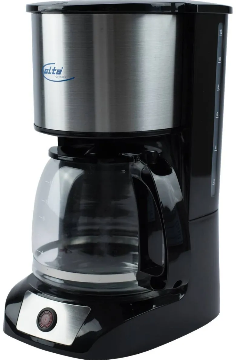Elta Kaffeeautomat KME-1000.2 Edelstahl schwarz