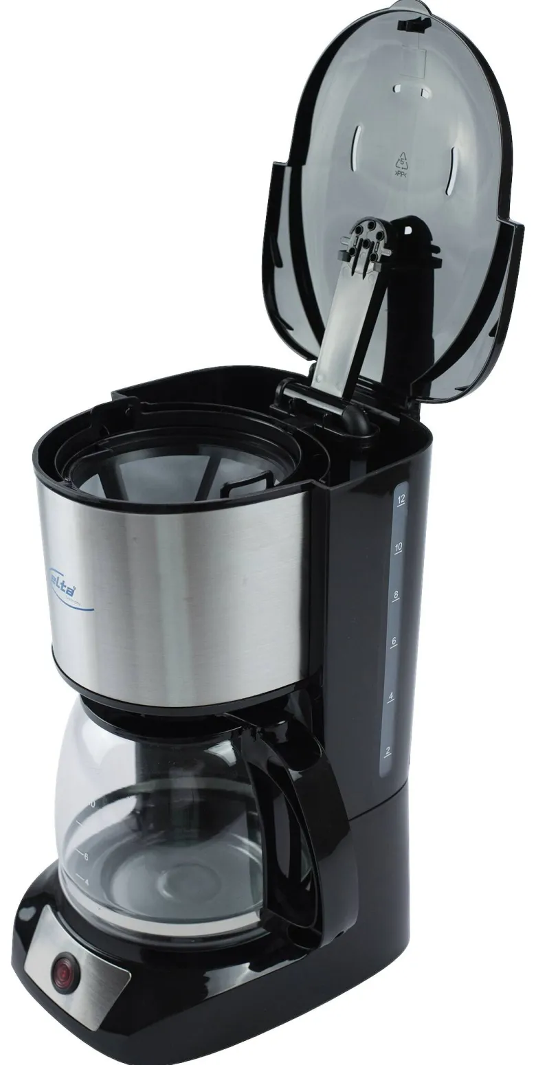 Elta Kaffeeautomat KME-1000.2 Edelstahl schwarz
