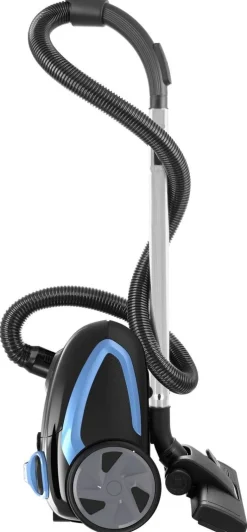Emerio Bodenstaubsauger VE-112682.8 schwarz blau Kunststoff Metall B/H/L: ca. 27x24x35 cm