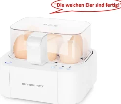 Emerio Eierkocher EB-115560.12 weiß Kunststoff Edelstahl B/H/T: ca. 18x17x14 cm