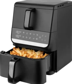 Emerio Heißluftfritteuse AF-133542.2 schwarz Metall B/H/L: ca. 28,4x40,3x43 cm ca. 10 l
