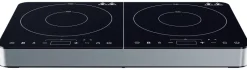 Emerio Induktions-Kochplatte IP-133785.1 silber Kunststoff B/H/L: ca. 31x6,5x56 cm