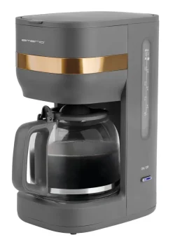 Emerio Kaffeeautomat CME-131348.1 grau Glas Kunststoff Metall B/H/L: ca. 20x35x27 cm