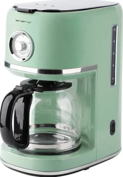 Emerio Kaffeeautomat CME-133280.3 mint Glas Edelstahl B/H/L: ca. 18,9x32,1x29,6 cm