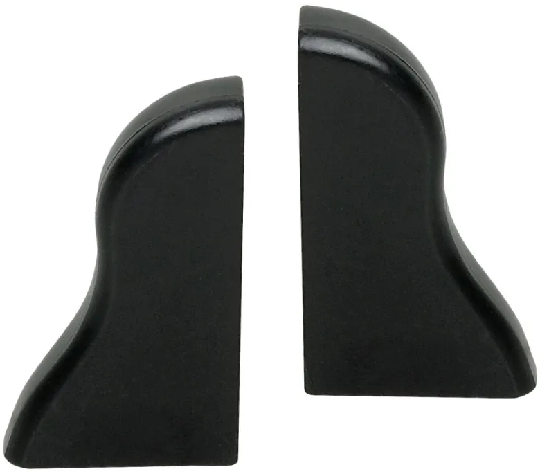 Endkappe schwarz L/B/H: ca. 2,35x1,04x4,25 cm