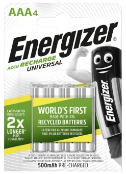 Energizer Akku NiMH AAA/Micro (HR03) 4er Pack