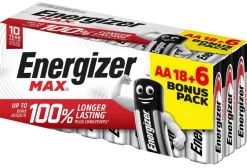 Energizer Batterie Max AA/Mignon (LR6) 24er Pack