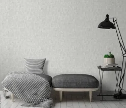 Erismann Vliestapete grau silber B/L: ca. 53x1005 cm