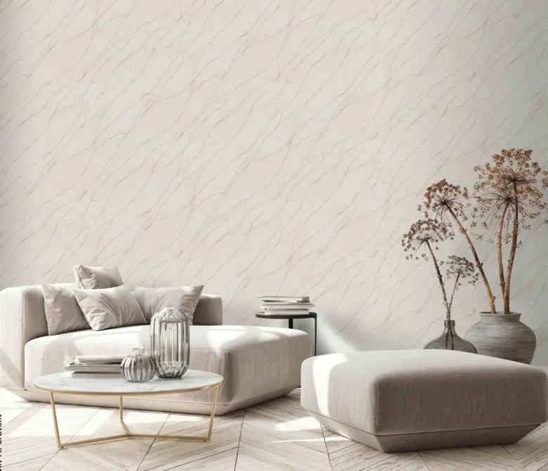 Erismann Vliestapete Marmoroptik hellbraun B/L: ca. 53x1005 cm