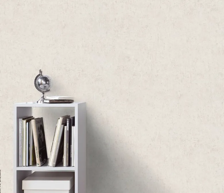 Erismann Vliestapete Uni creme B/L: ca. 53x1005 cm