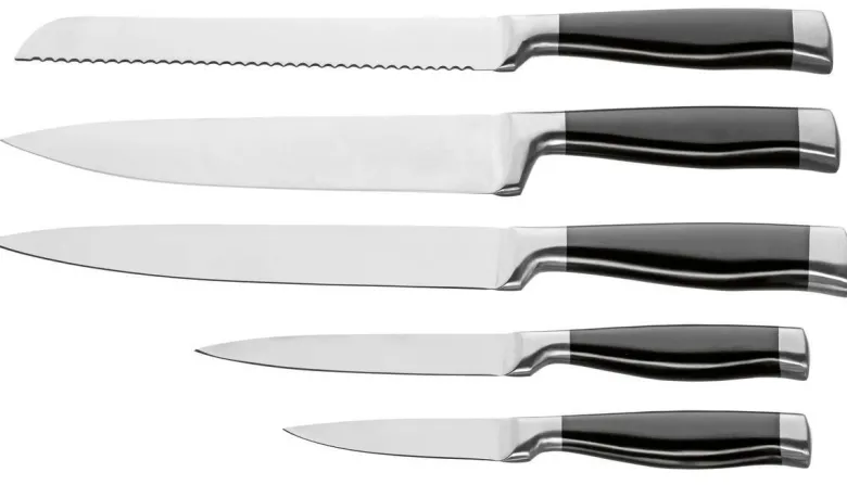 Esmeyer Messerblock DISCOVER schwarz Edelstahl 5 tlg.