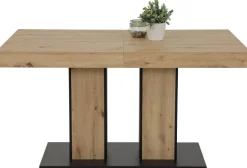 Essgruppe Agnes I grau Eiche Holzwerkstoff B/H/T: ca. 220x76x90 cm