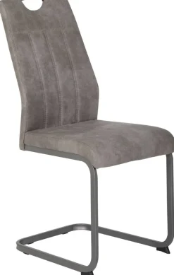 Essgruppe Agnes I grau Eiche Holzwerkstoff B/H/T: ca. 220x76x90 cm