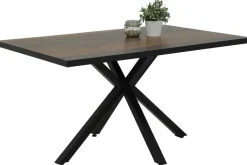 Essgruppe Cleo I anthrazit Holzwerkstoff B/H/T: ca. 140x76x90 cm