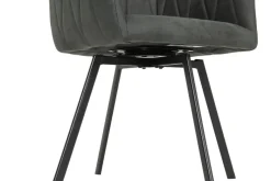 Essgruppe Gesa II Eiche anthrazit Holzwerkstoff B/H/T: ca. 180x76x90 cm