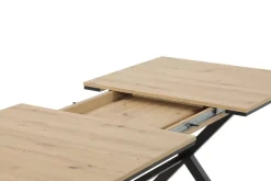 Essgruppe Karina Eiche anthrazit Microfaser B/H/T: ca. 200x76x90 cm