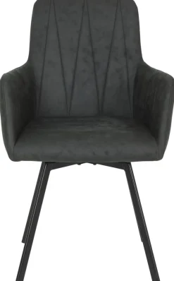 Essgruppe Karina Eiche anthrazit Microfaser B/H/T: ca. 200x76x90 cm
