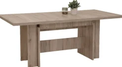 Essgruppe Lia II Eiche anthrazit Microfaser B/H/T: ca. 320x76x90 cm