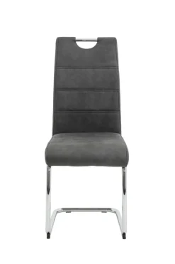 Essgruppe Lia II Eiche anthrazit Microfaser B/H/T: ca. 320x76x90 cm