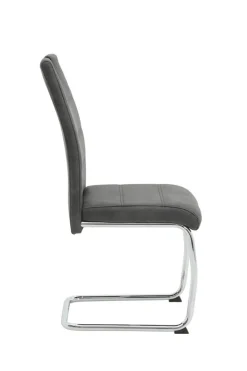 Essgruppe Lia II Eiche anthrazit Microfaser B/H/T: ca. 320x76x90 cm