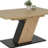 Essgruppe Luise Eiche anthrazit Holzwerkstoff B/H/T: ca. 180x76x90 cm