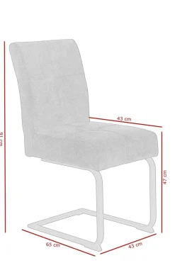 Essgruppe Luise Eiche anthrazit Holzwerkstoff B/H/T: ca. 180x76x90 cm