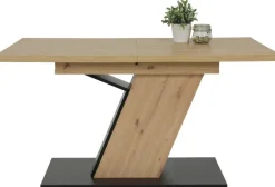 Essgruppe Luise Eiche anthrazit Holzwerkstoff B/H/T: ca. 180x76x90 cm