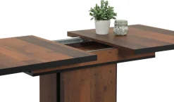 Essgruppe Luise I anthrazit Microfaser B/H/T: ca. 160x76x80 cm