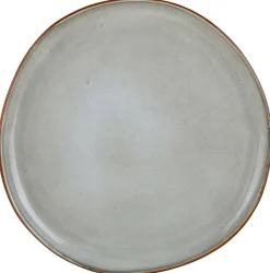 Essteller beige Steinzeug D: ca. 26,6 cm