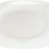Essteller flach weiß Opal-Hartglas D: ca. 27 cm