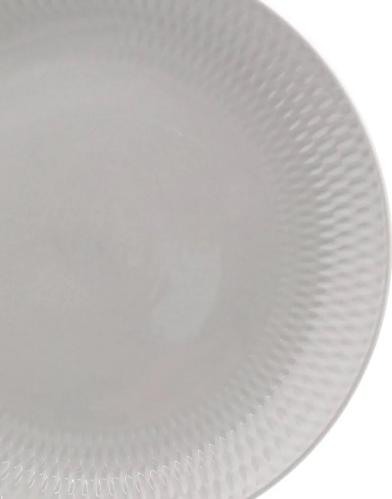Essteller weiß Porzellan D: ca. 26,5 cm