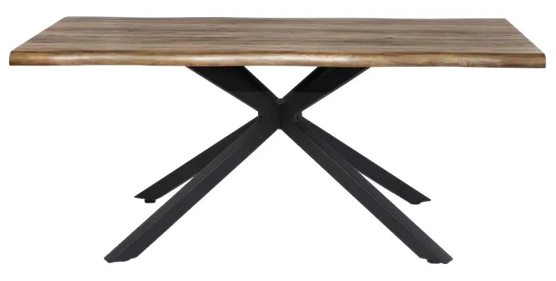 Esstisch Akazie dunkel Nachbildung B/H/T: ca. 180x75x90 cm