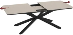 Esstisch Ancona Cashmere B/H/T: ca. 190x75x103 cm