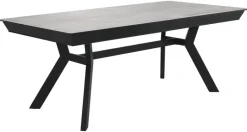 Esstisch Beton schwarz B/H/T: ca. 200x76x100 cm