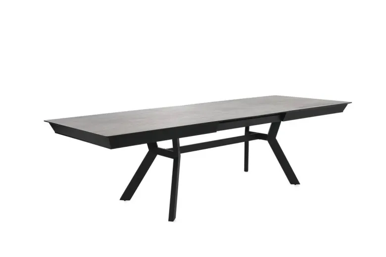 Esstisch Beton schwarz B/H/T: ca. 200x76x100 cm