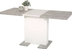 Esstisch Britt Beton weiß B/H/T: ca. 150x76x69 cm