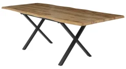 Esstisch Eiche Wild Nachbildung B/H/T: ca. 140x76x90 cm
