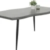 Esstisch Gabi grau B/H/T: ca. 180x76x100 cm