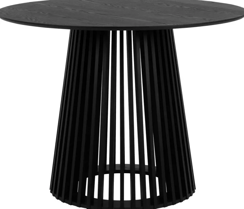 Esstisch Garle schwarz H/D: ca. 75x100 cm