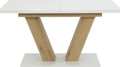 Esstisch Hamm weiß Eiche B/H/T: ca. 180x76x90 cm