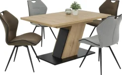 Esstisch JEANETTE Eiche Artisan Nachbildung B/H/T: ca. 140x76x90 cm