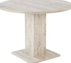 Esstisch Leo Eiche Sherwood Nachbildung B/H/T/D: ca. 100x75x100x100 cm