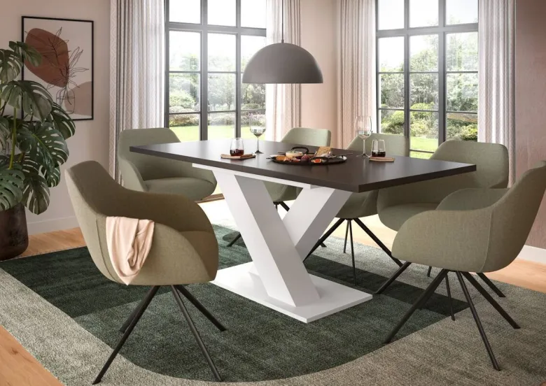 Esstisch MOTION grau B/H/T: ca. 150x76x90 cm