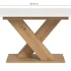 Esstisch MOTION weiß Artisan Nachbildung B/H/T: ca. 150x76x90 cm